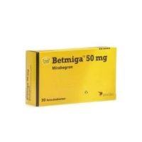 Buy Betmiga 50mg (Myrbetriq/Mirabegron) for $78.00 from online pharmacy